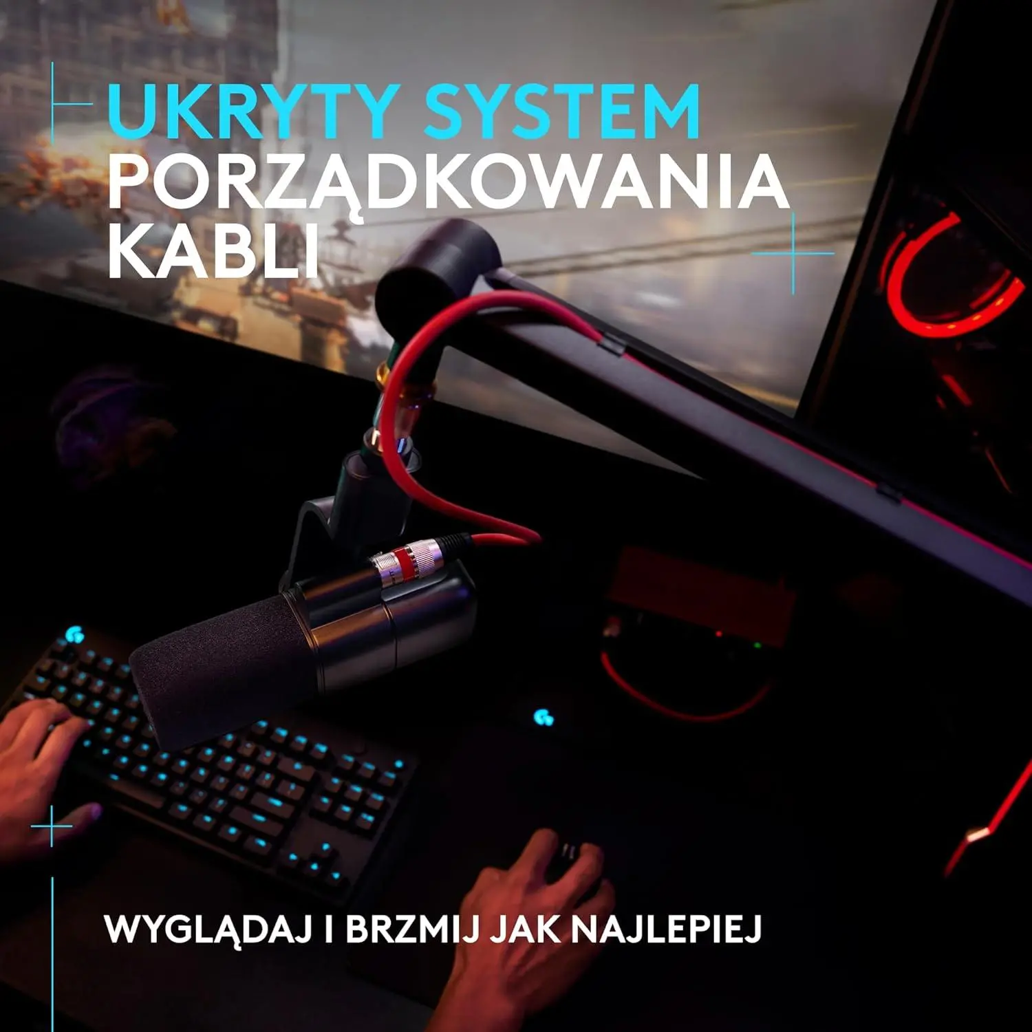 Ramię na mikrofon Logitech G Compass