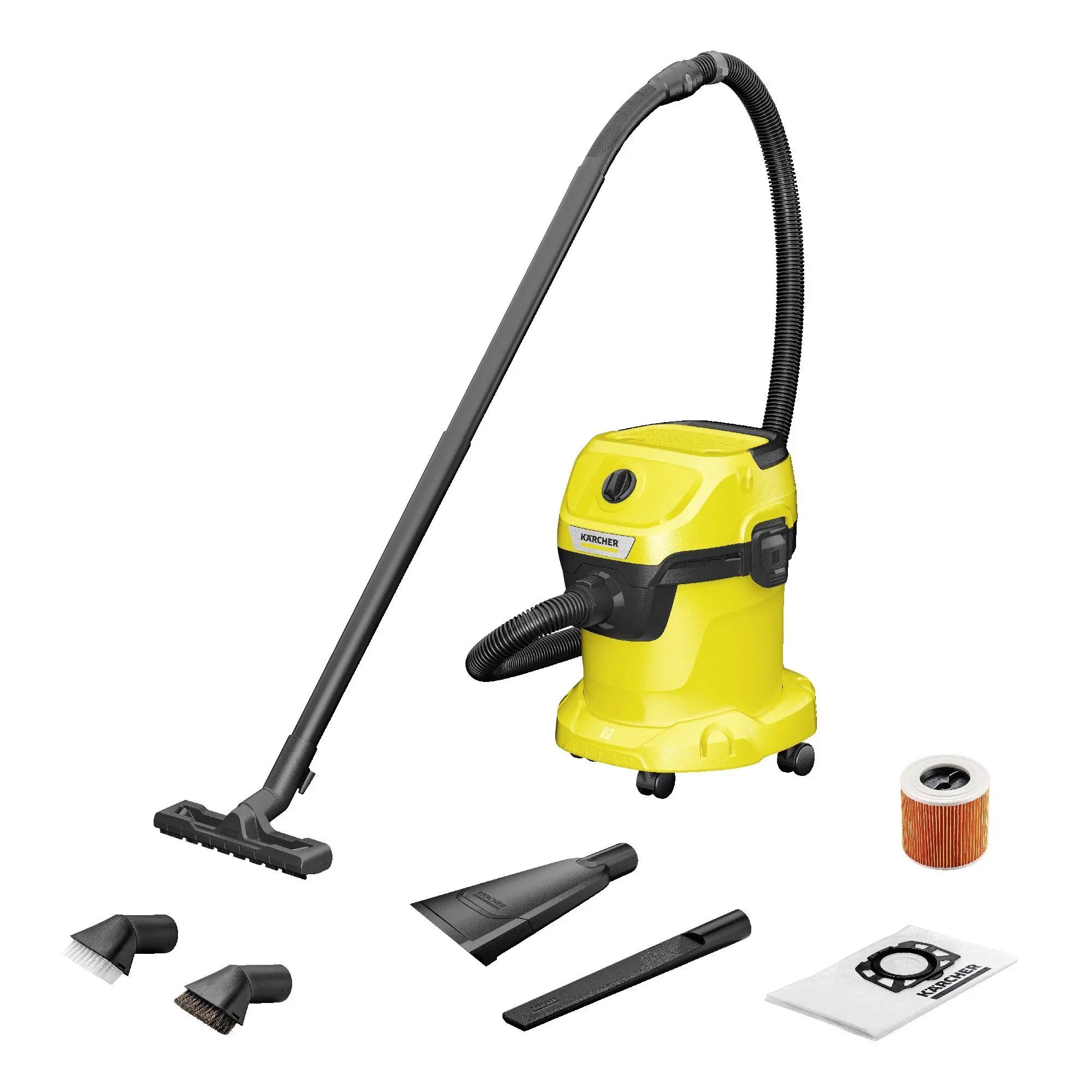 Odkurzacz Karcher WD 3 V-15/4/20 CAR 1.628-121.0 1000W Dysza do podłóg Ssawka samochodowa
