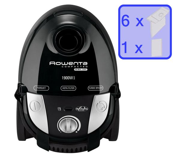 Rowenta Compacteo RO1795 + zestaw worków + filtr