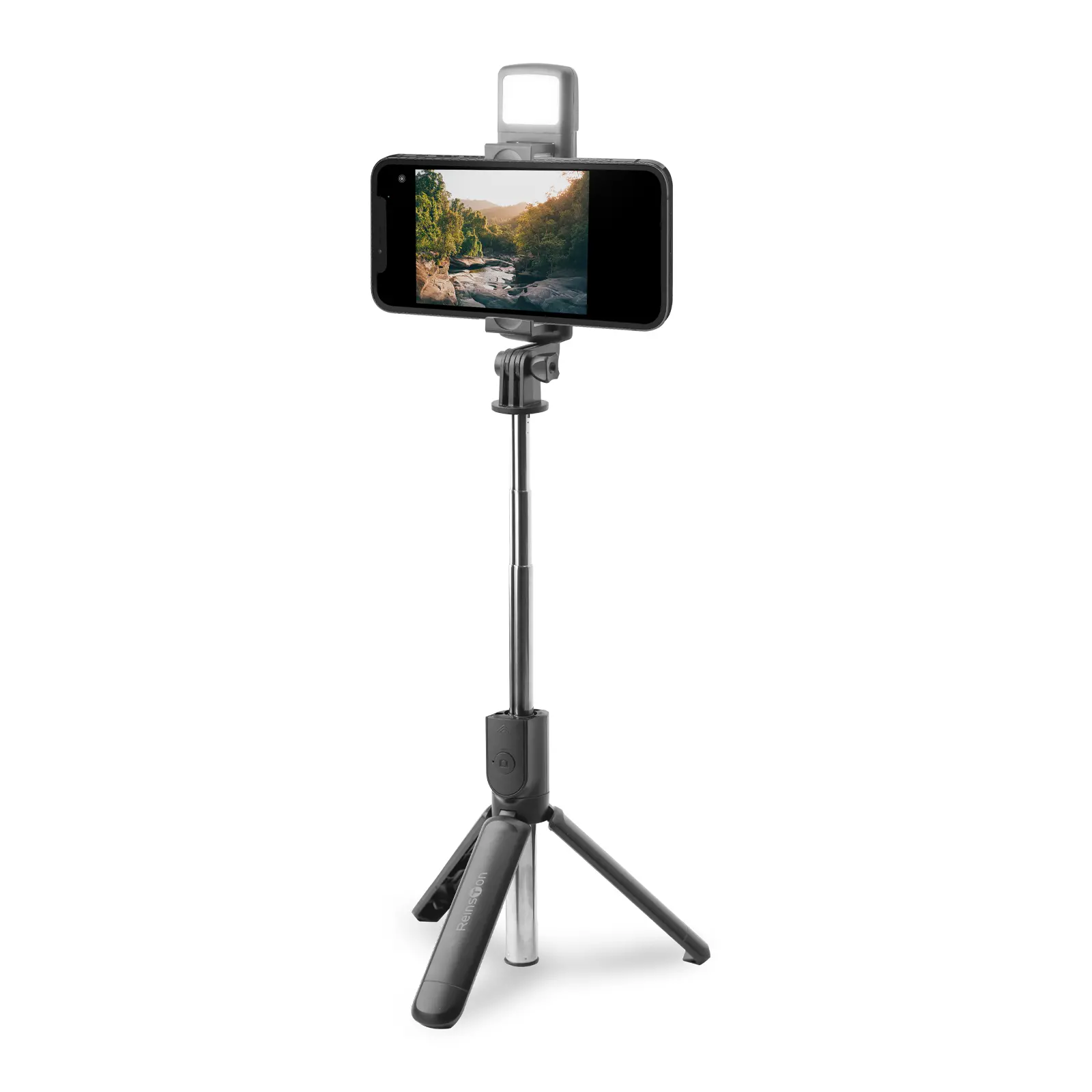 Selfie stick Reinston ESS009X Czarny Tripod  Odłączany pilot