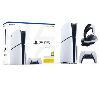 Konsola Sony PlayStation 5 D Chassis (PS5) 1TB z napędem + słuchawki PULSE Elite