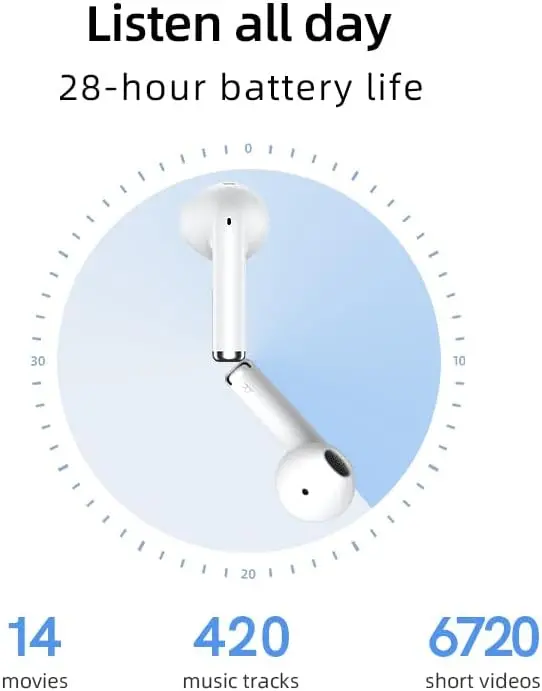 Słuchawki bezprzewodowe QCY AilyBuds Lite T29 Douszne Bluetooth 5.3 Czarny
