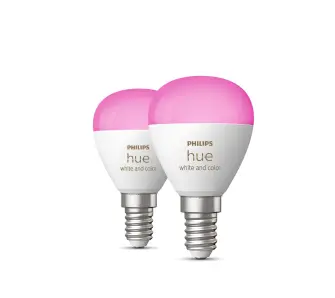 Żarówka LED Philips Hue White and Color Ambiance E14 2szt.