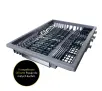 Zmywarka Haier I-Pro Shine Seria 5 XF1C3TB1FX 44,8cm Automatyczne otwieranie drzwi Szuflada na sztućce Zdalne sterowanie