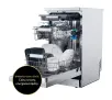 Zmywarka Haier I-Pro Shine Seria 5 XF1C3TB1FX 44,8cm Automatyczne otwieranie drzwi Szuflada na sztućce Zdalne sterowanie