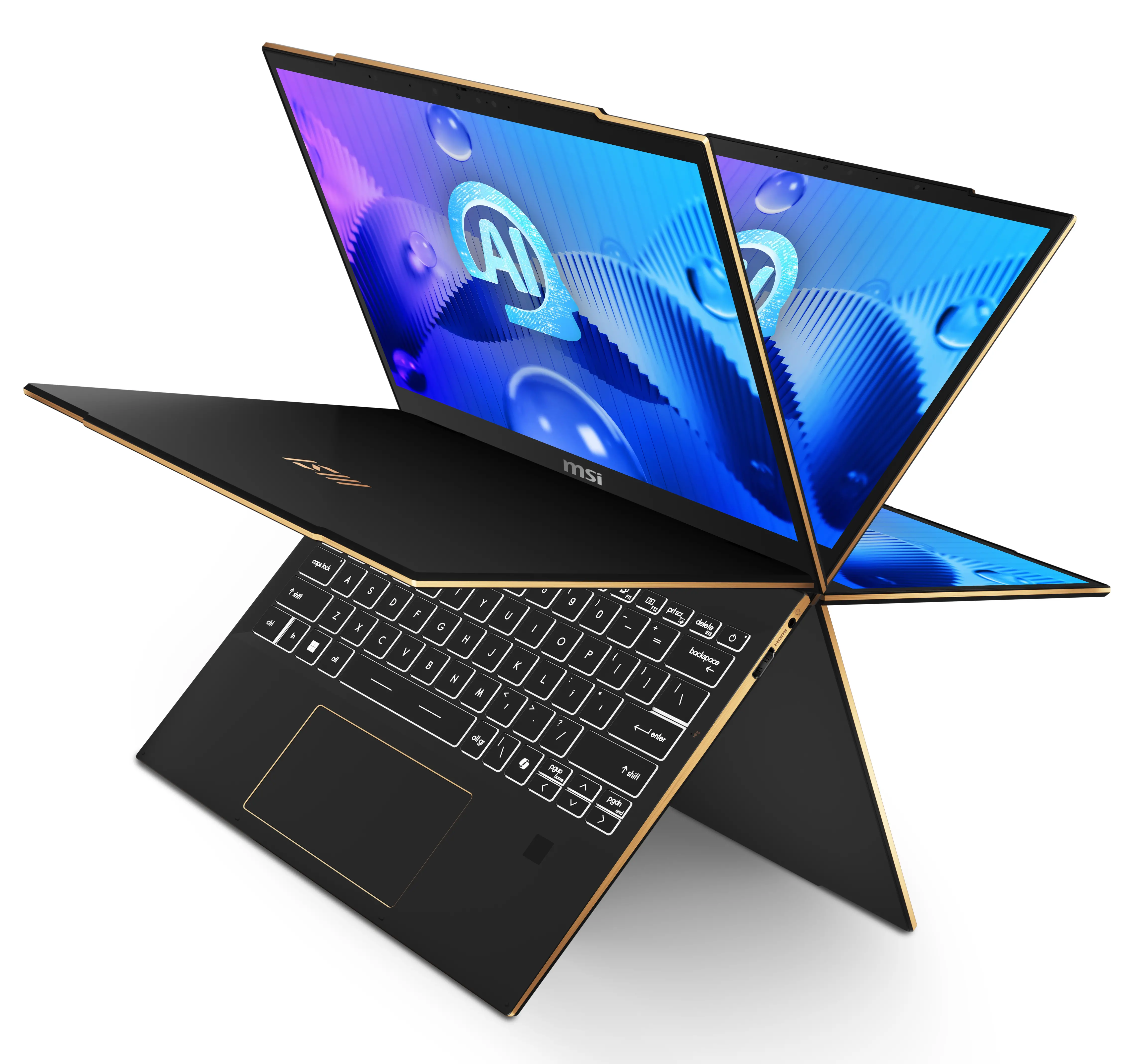 Laptop 2w1 MSI Summit E13 AI Evo A1MTG-047PL 13,3" Ultra 7 155H 32GB RAM 1TB Dysk SSD Win11 Czarny + Zestaw AKC