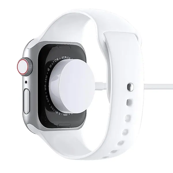 Kabel Energea GoCharge USB-C Apple Watch 2,5W Fast Charge 1m Biały