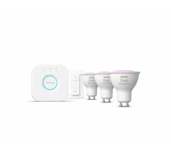 Zestaw Philips Hue White and Colour Ambiance GU10 3szt. + Regulator przyciemniania Dimmer switch