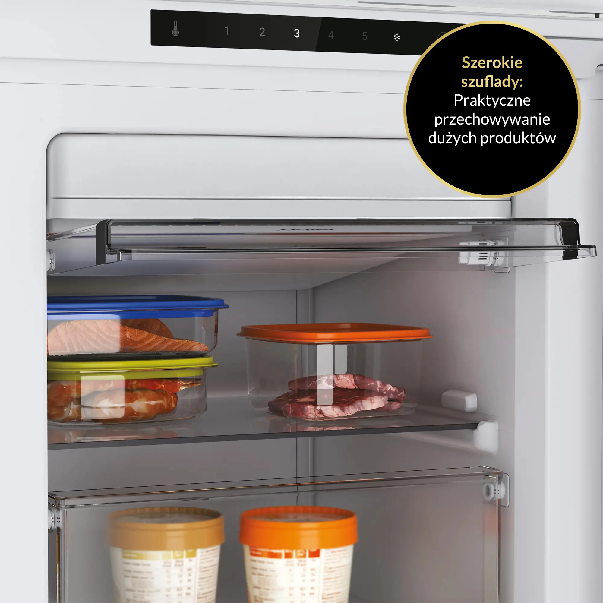 Zamrażarka Haier HAUN518EW No Frost