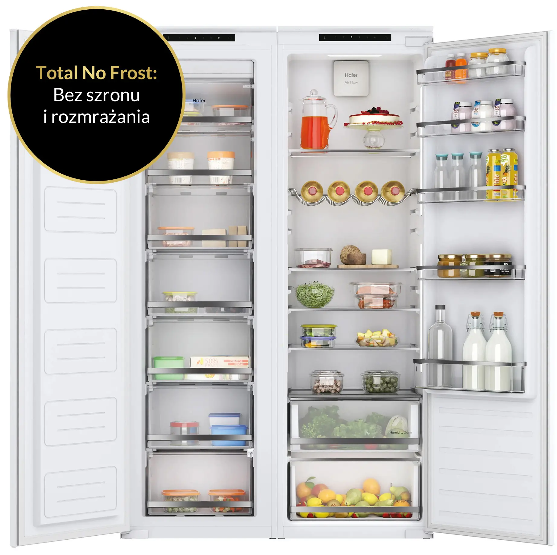 Zamrażarka Haier HAUN518EW No Frost