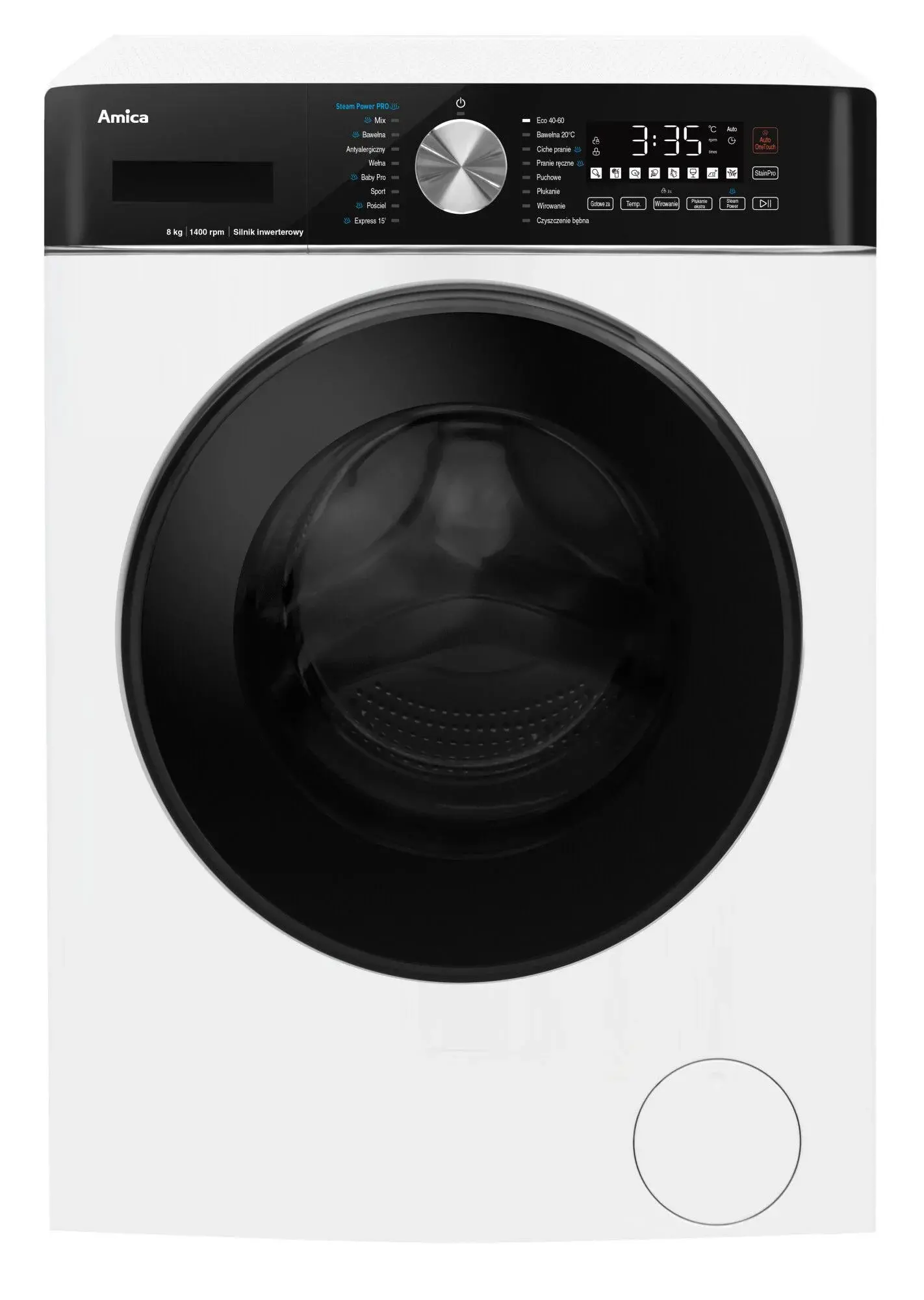 Pralka Amica WA5S814ADiSOzEU Slim 8kg 1400obr/min
