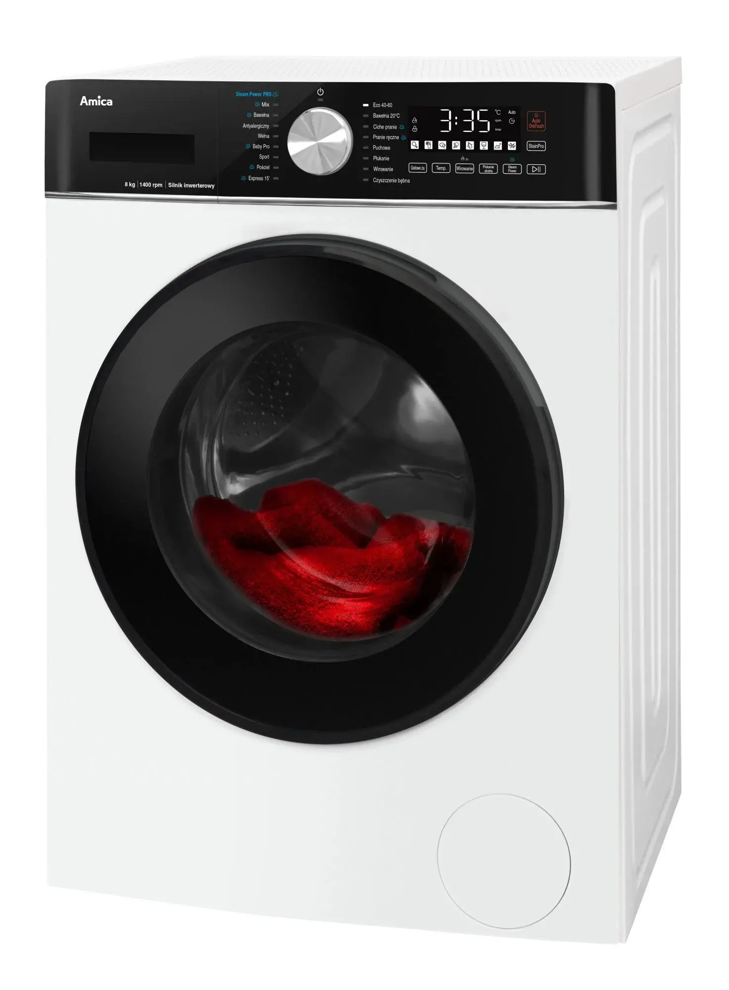 Pralka Amica WA5S814ADiSOzEU Slim 8kg 1400obr/min