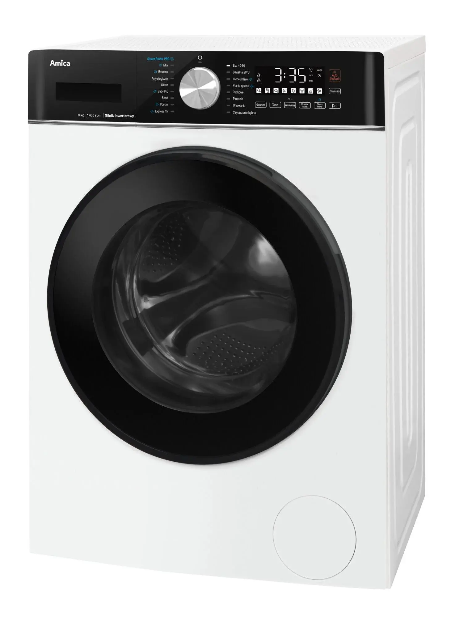 Pralka Amica WA5S814ADiSOzEU Slim 8kg 1400obr/min