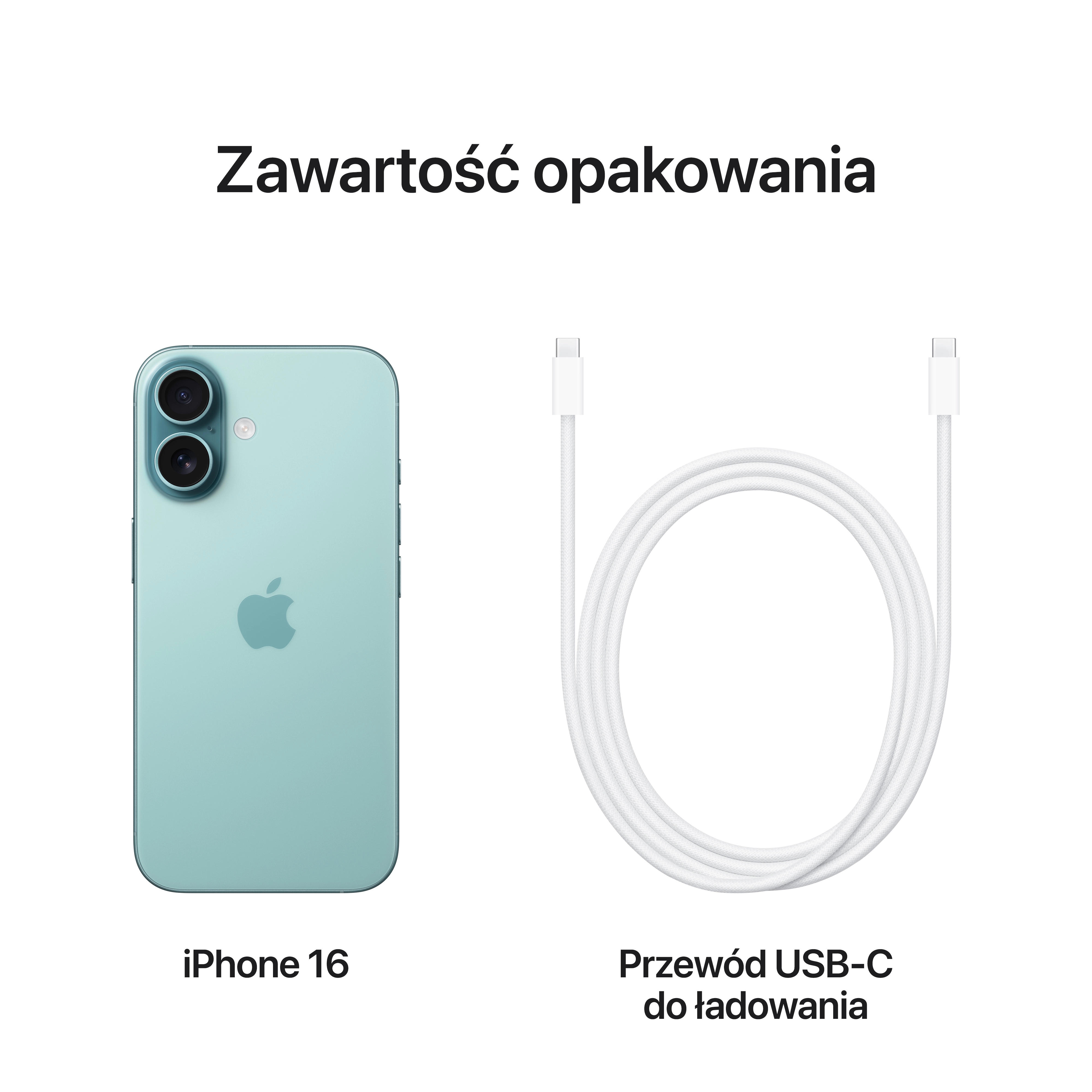 Apple iPhone 16 128GB 6,1" 48Mpix Berylowa zieleń