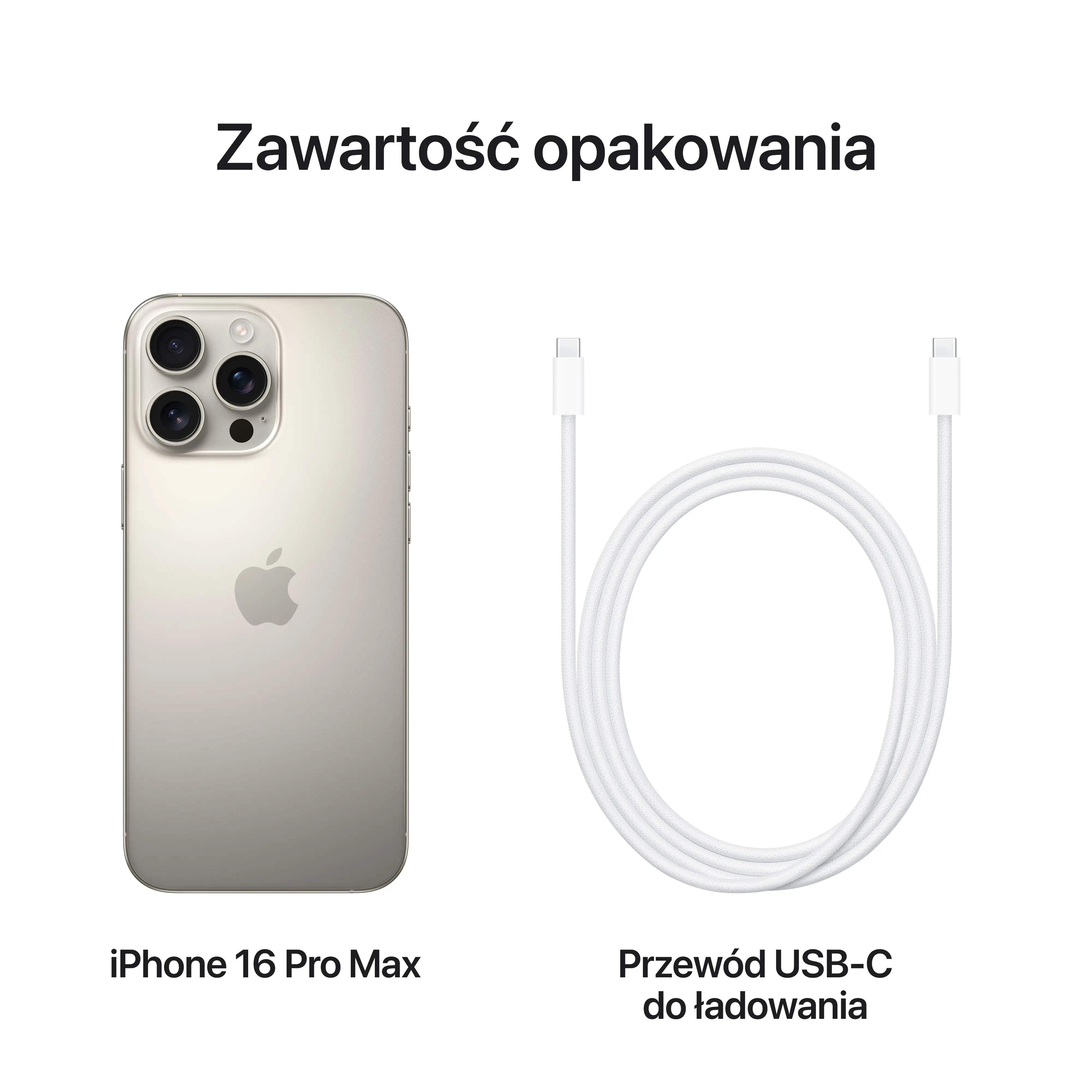 Apple iPhone 16 Pro Max 256GB 6,9" 48Mpix Tytan naturalny