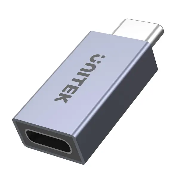 Adapter Unitek A1038GY01 USB-C na USB-C 40Gbps 240W 8K@60Hz
