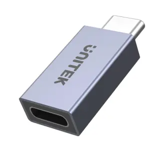 Adapter Unitek A1038GY01 USB-C na USB-C 40Gbps 240W 8K@60Hz