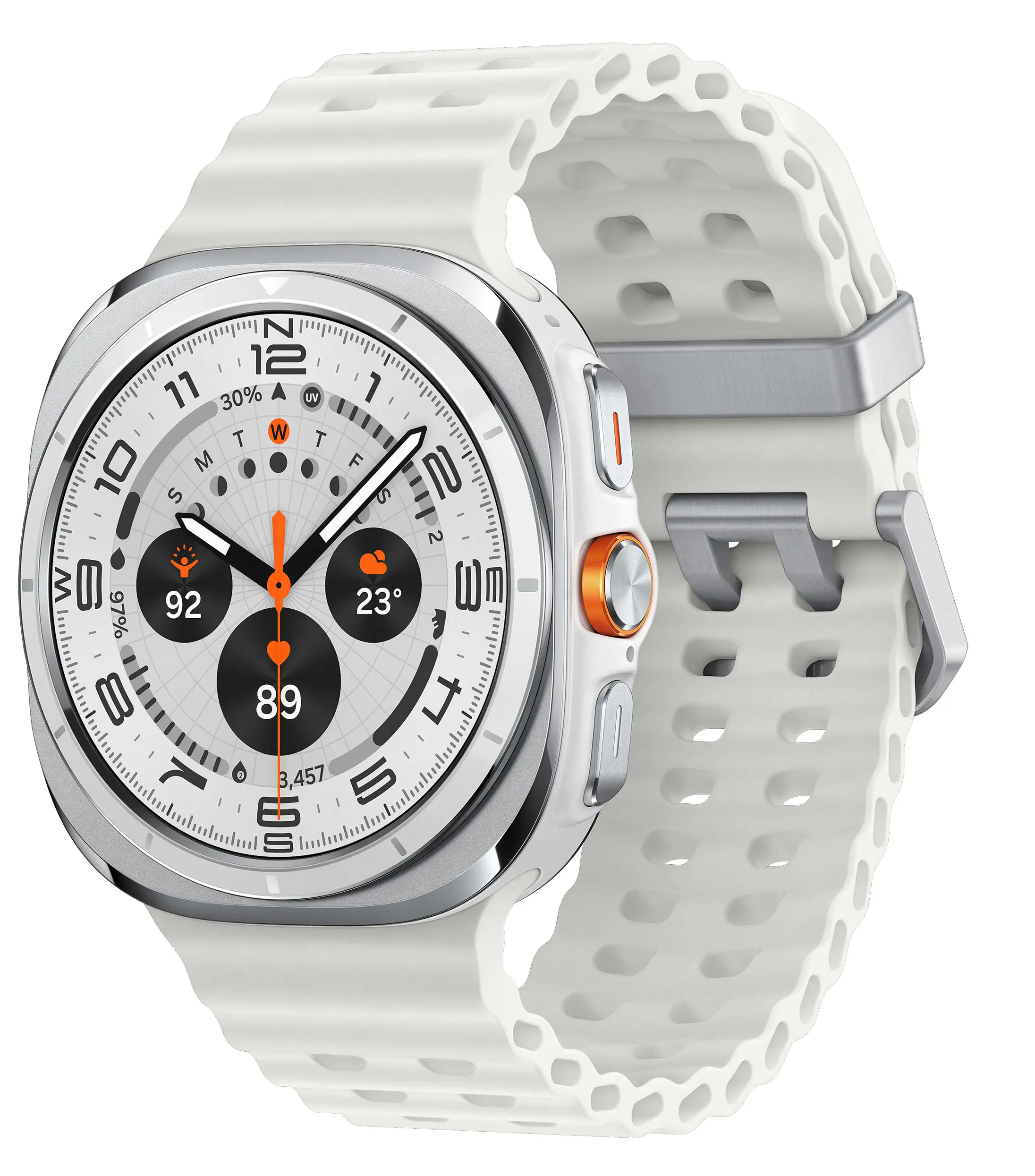 Samsung Galaxy Watch Ultra Funkcje AI LTE 47mm Tytanowy Biały