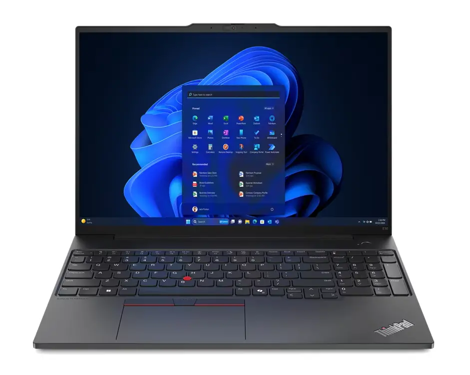 Laptop Lenovo ThinkPad E16 Gen 2 16" Ultra 7 155H 16GB RAM 512GB Dysk SSD Win11 Pro Czarny
