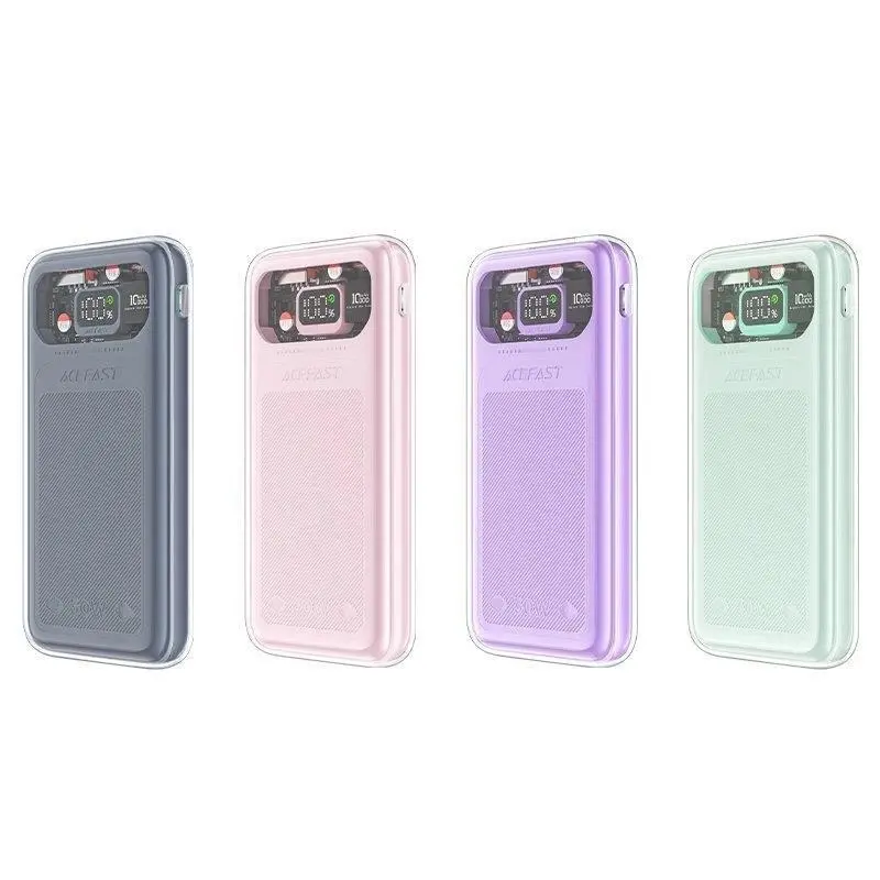 Powerbank Acefast Sparkling 10000mAh 30W Szary