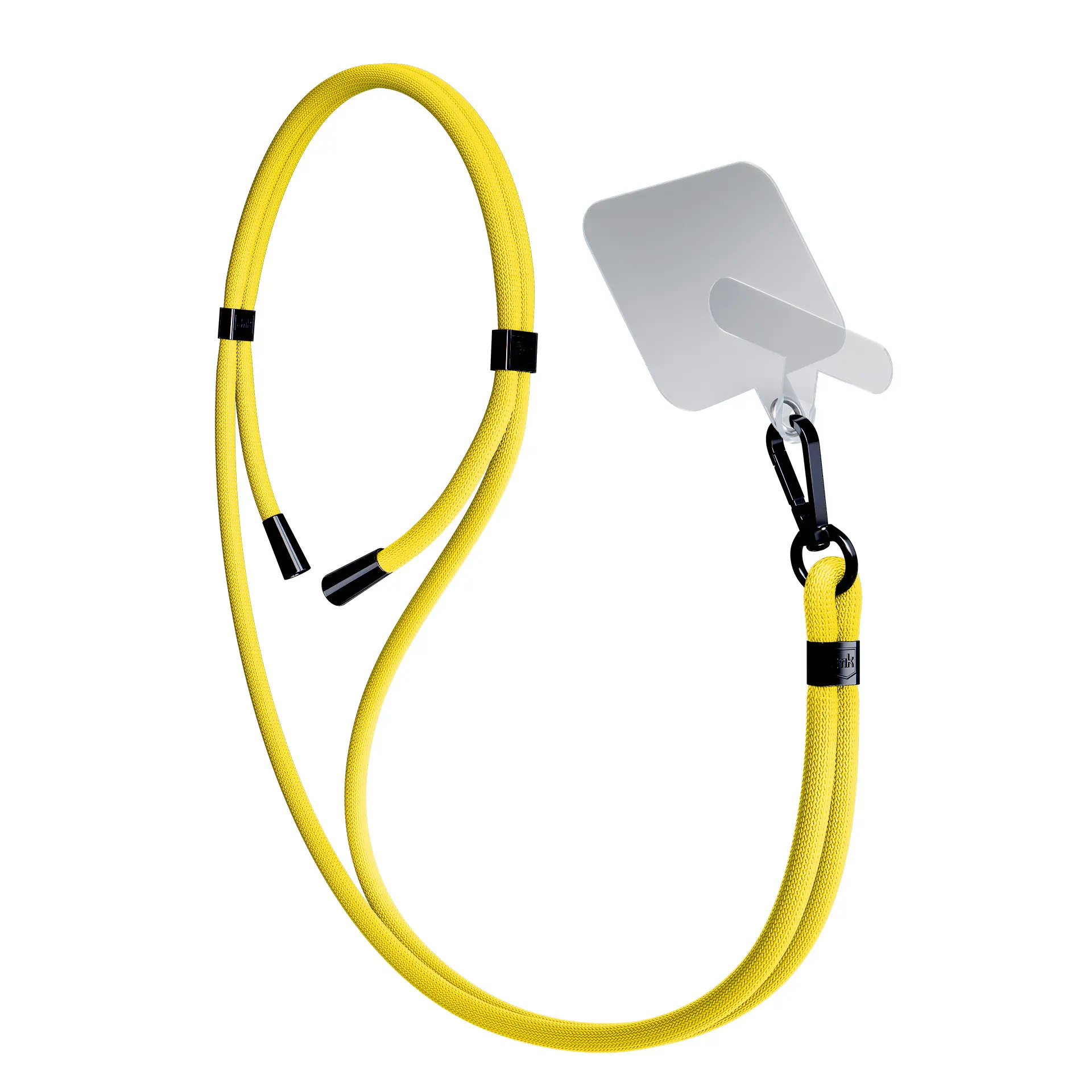 Smycz do telefonu 3mk EasyClip Żółty