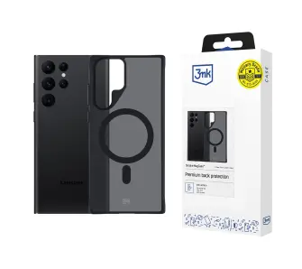Etui 3mk Smoke MagCase do Samsung Galaxy S22 Ultra Czarny