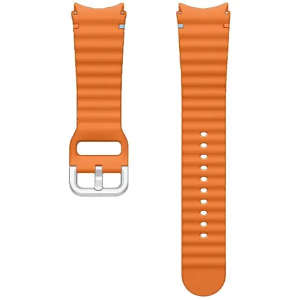 Pasek Samsung Sport Band do Watch 7/6/5/4 20mm M/L Pomarańczowy