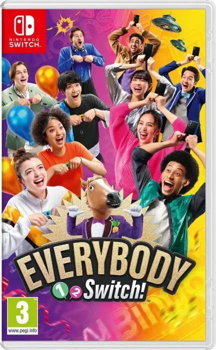 Konsola Nintendo Switch Lite Turkusowy + Everybody 1-2 Switch