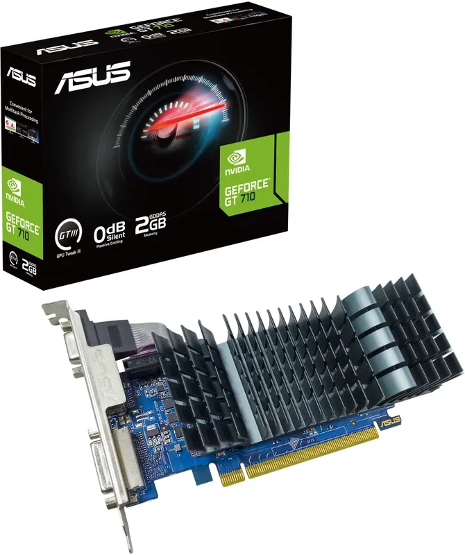 ASUS GeForce GT 710 EVO 2GB DDR5 64bit miniaturka