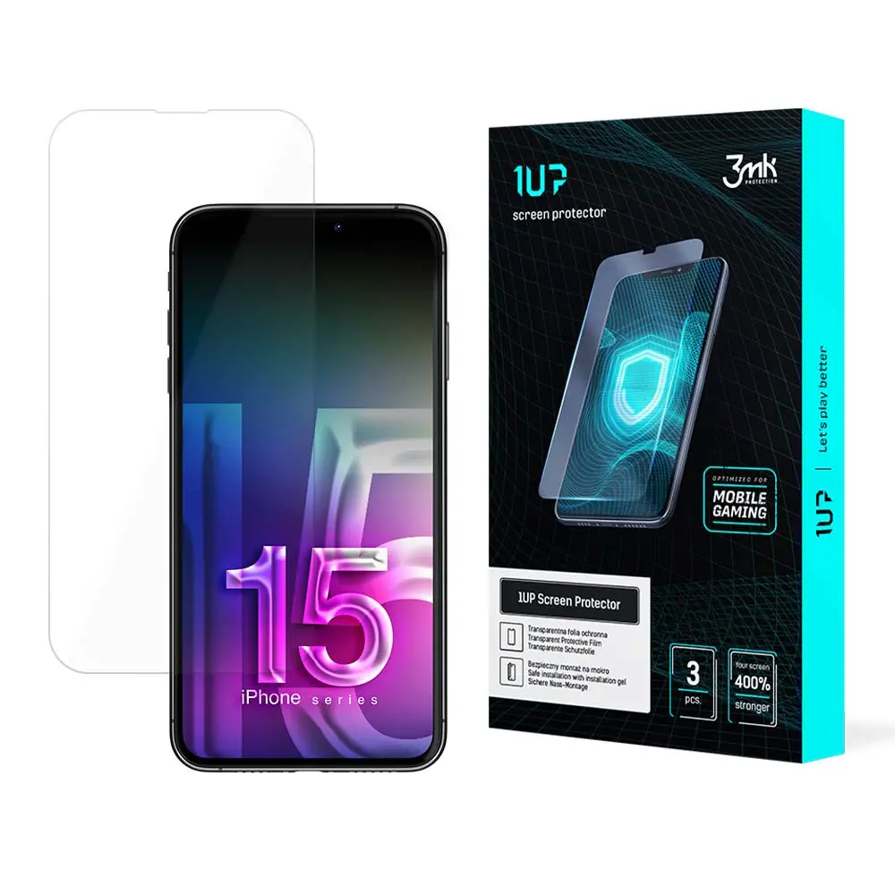 Folia ochronna 3mk 1UP do iPhone 15 Pro