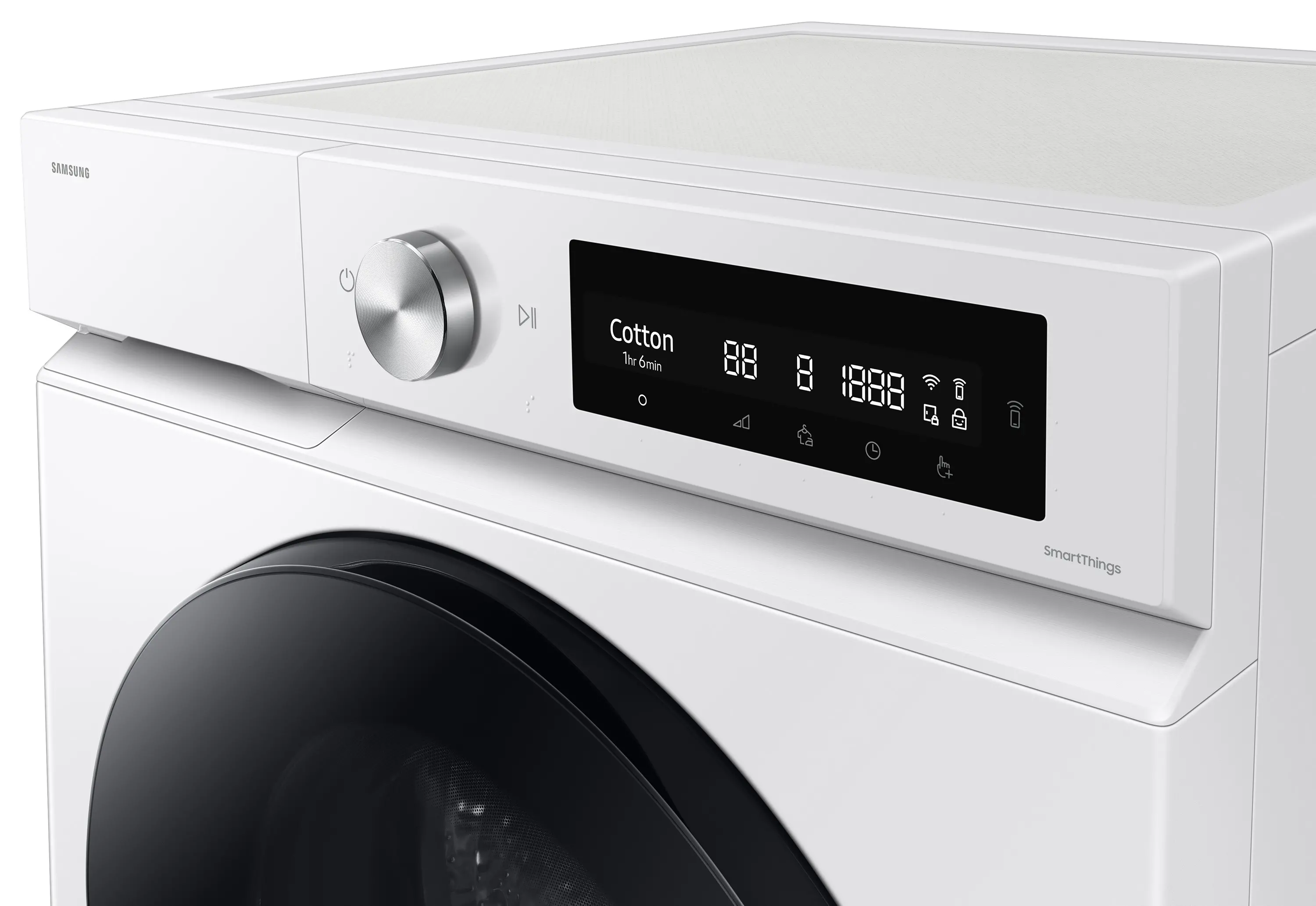 Pralko-suszarka Samsung Bespoke AI WD90DB7B85GWU4 60cm 9kg/6kg Zdalne sterowanie