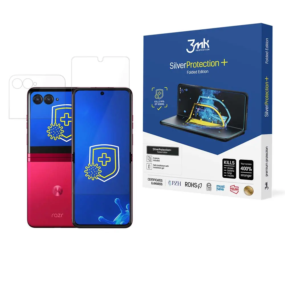 Folia ochronna 3mk SilverProtection+ do Motorola Razr 40 Ultra / Razr+ 2023