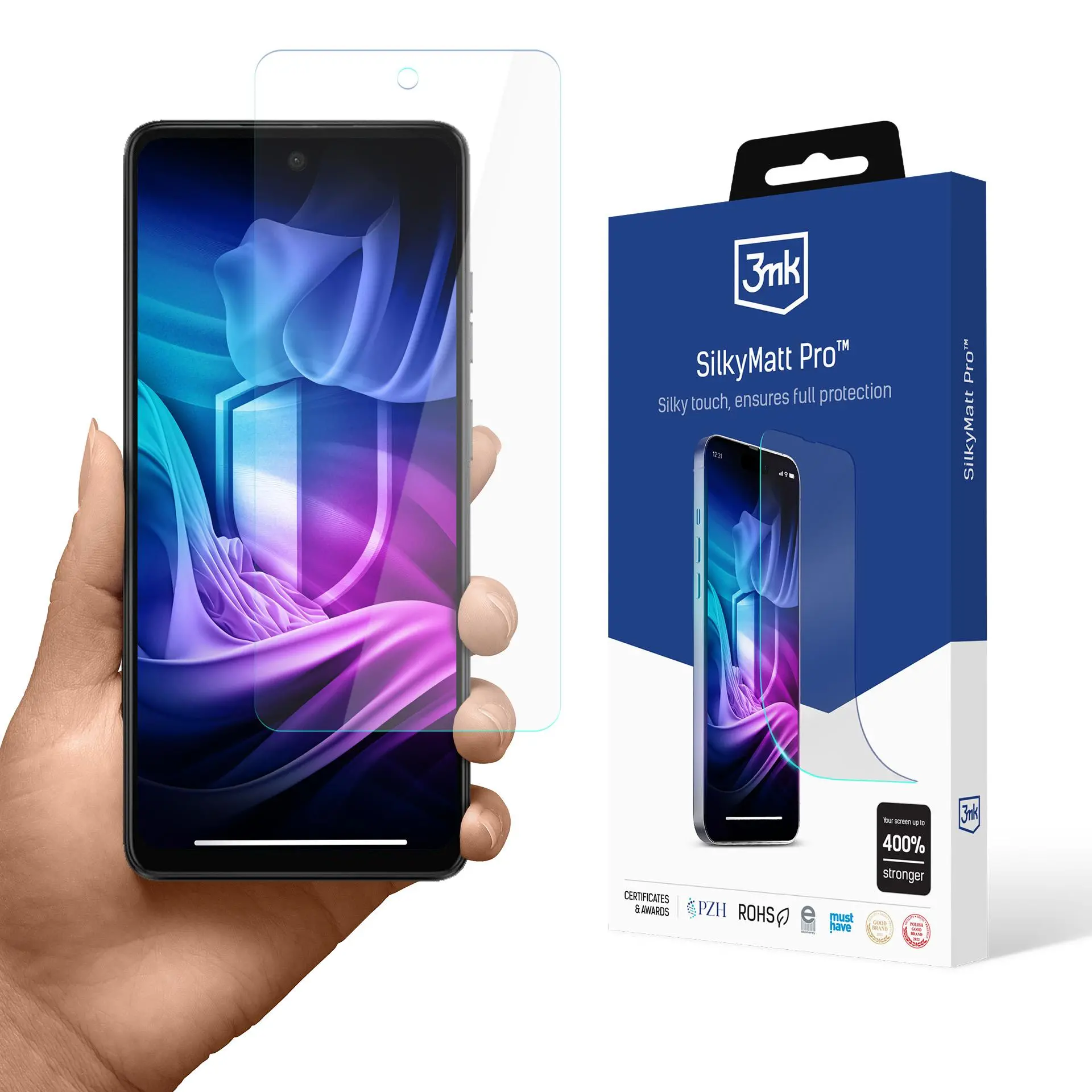 Szkło hartowane 3mk Silky Matt Pro do Motorola Moto E14