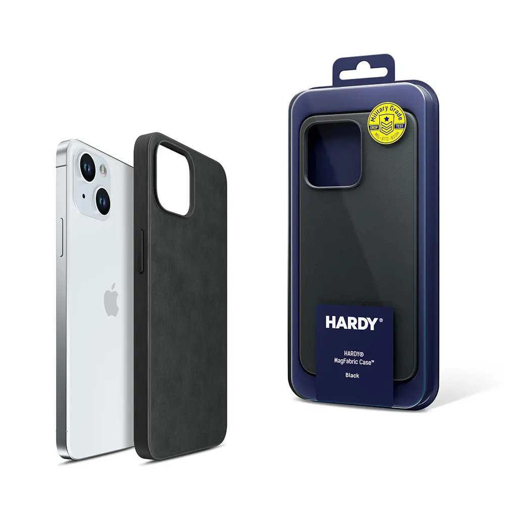 Etui 3mk Hardy MagFabric Case do iPhone 15 Czarny