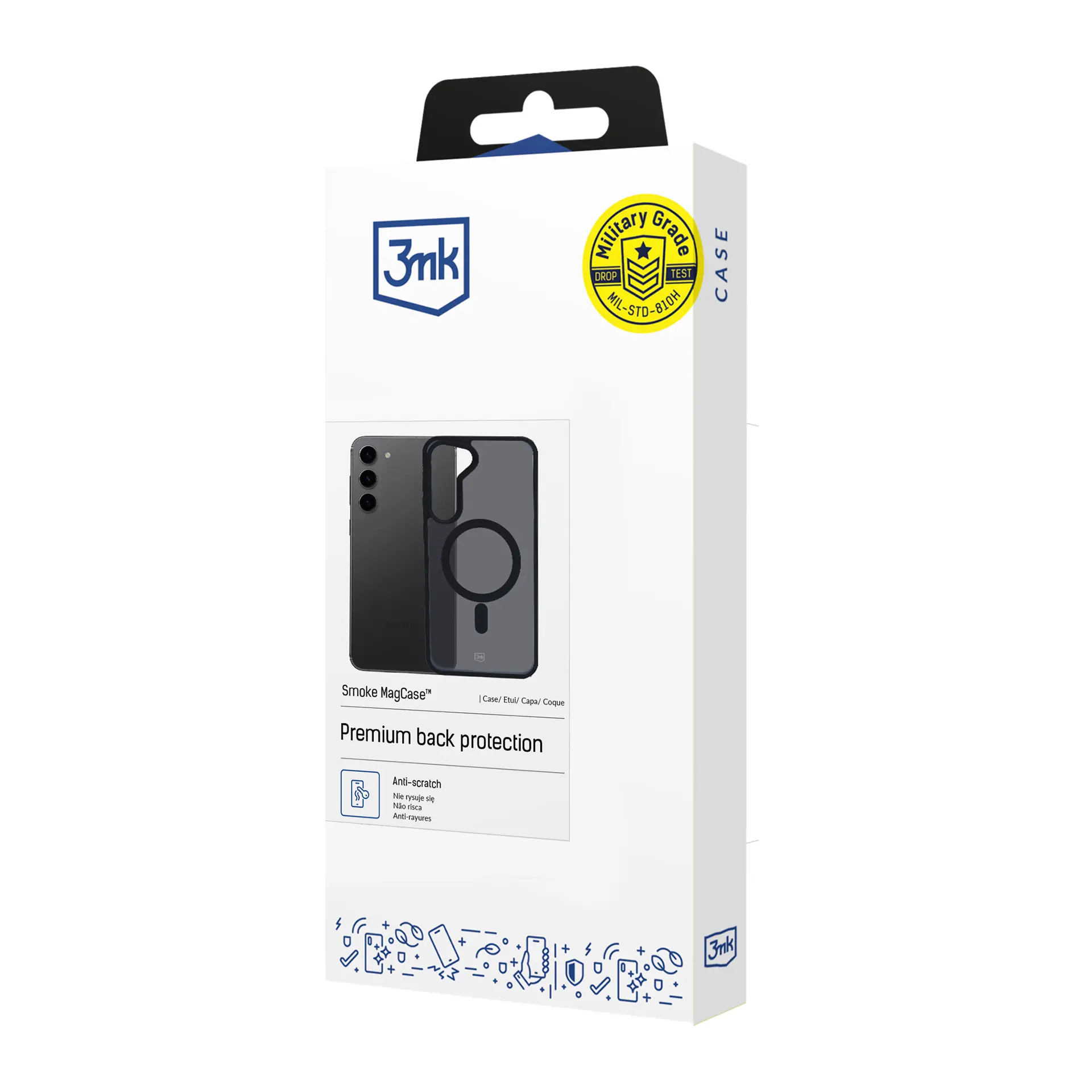 Etui 3mk Smoke MagCase do Samsung Galaxy S24 Czarny