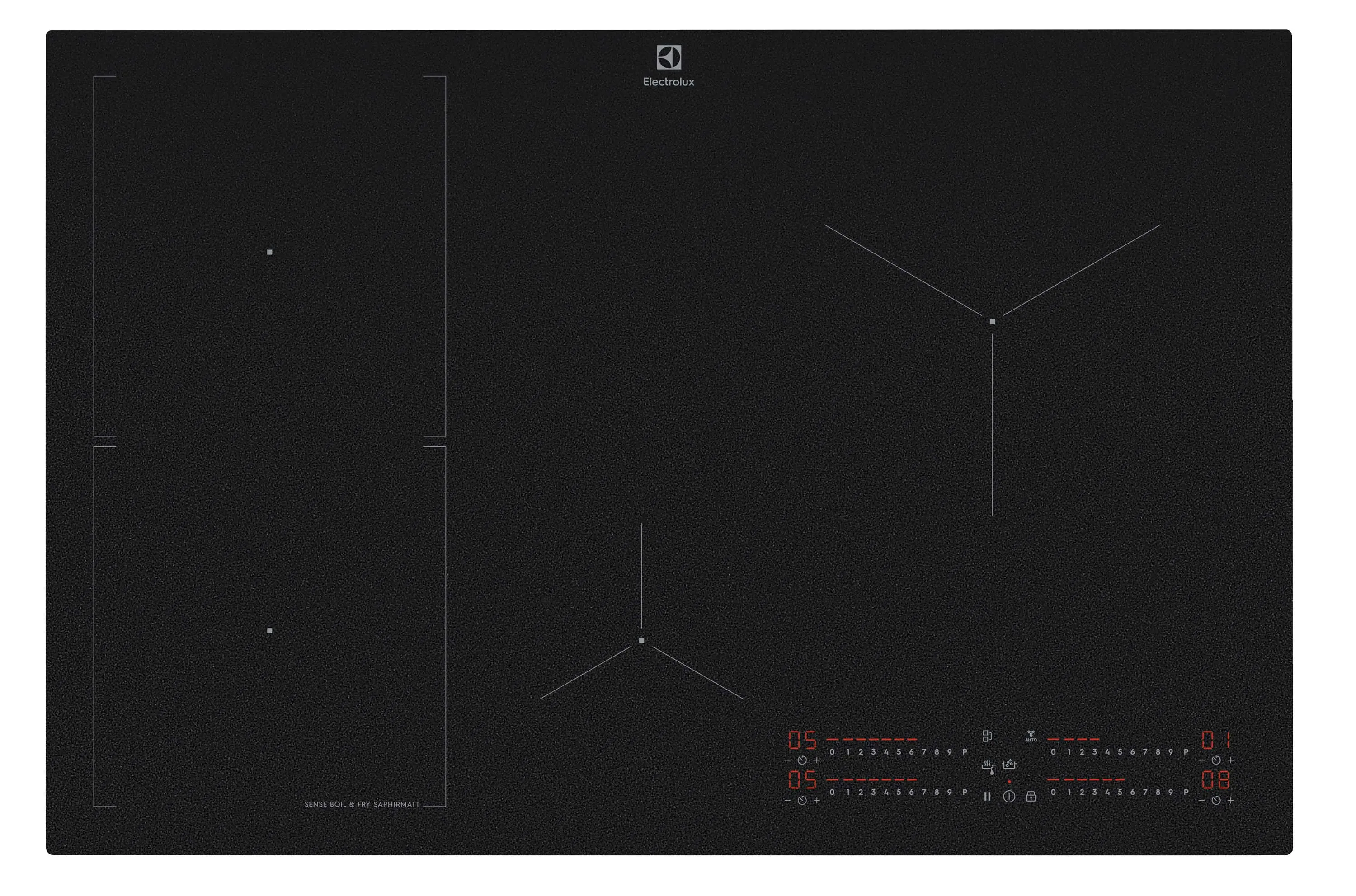 Electrolux SaphirMatt® 800 Sense Boil+Fry EIS87453IZ 77cm