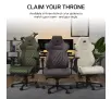 Fotel Corsair TC500 LUXE Sherwood Gamingowy do 120kg Tkanina Zielony