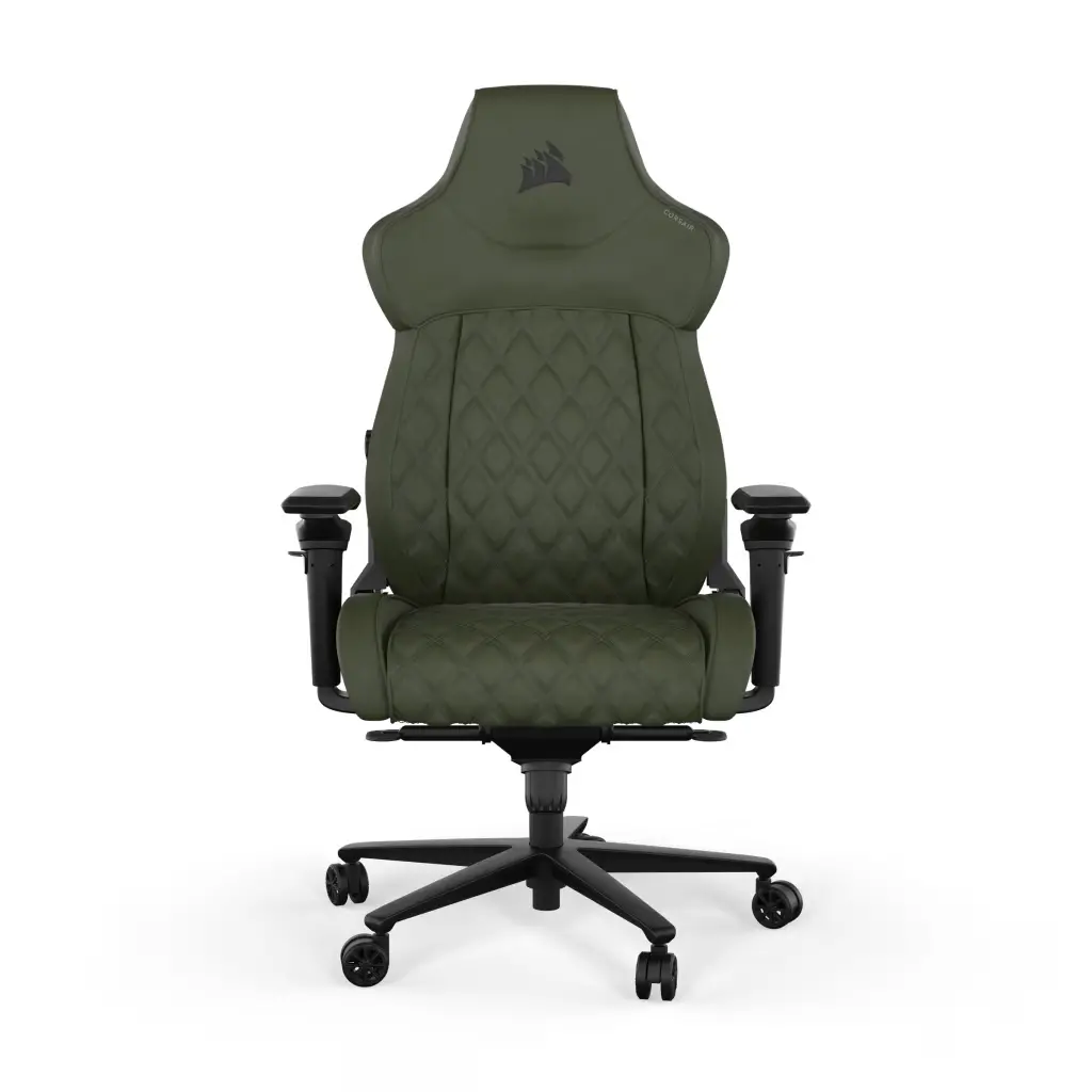 Fotel Corsair TC500 LUXE Sherwood Gamingowy do 120kg Tkanina Zielony