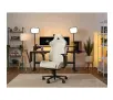 Fotel Corsair TC500 LUXE Frost Gamingowy do 120kg Tkanina Biały