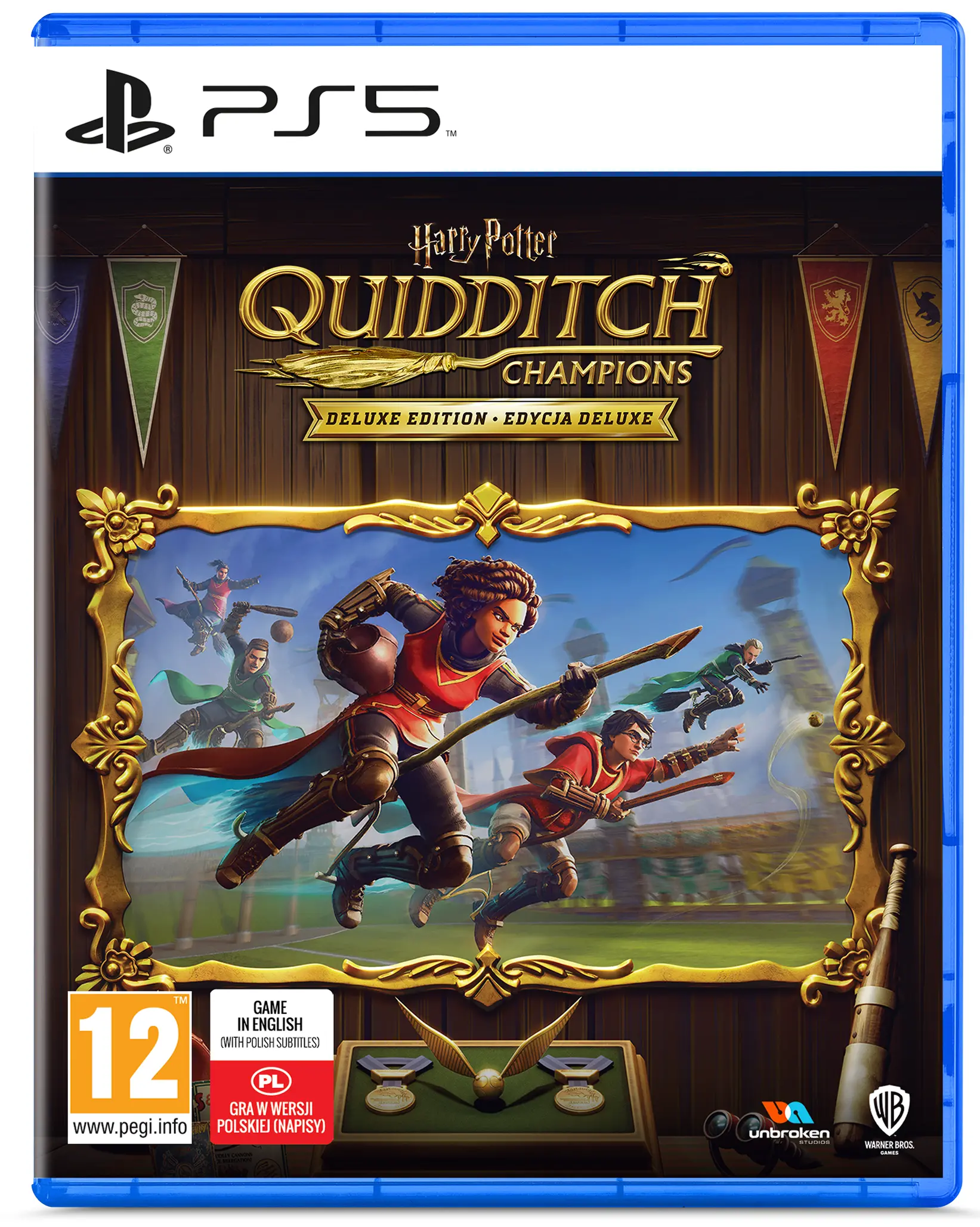 Harry Potter Mistrzowie Quidditcha Edycja Deluxe Gra na PS5
