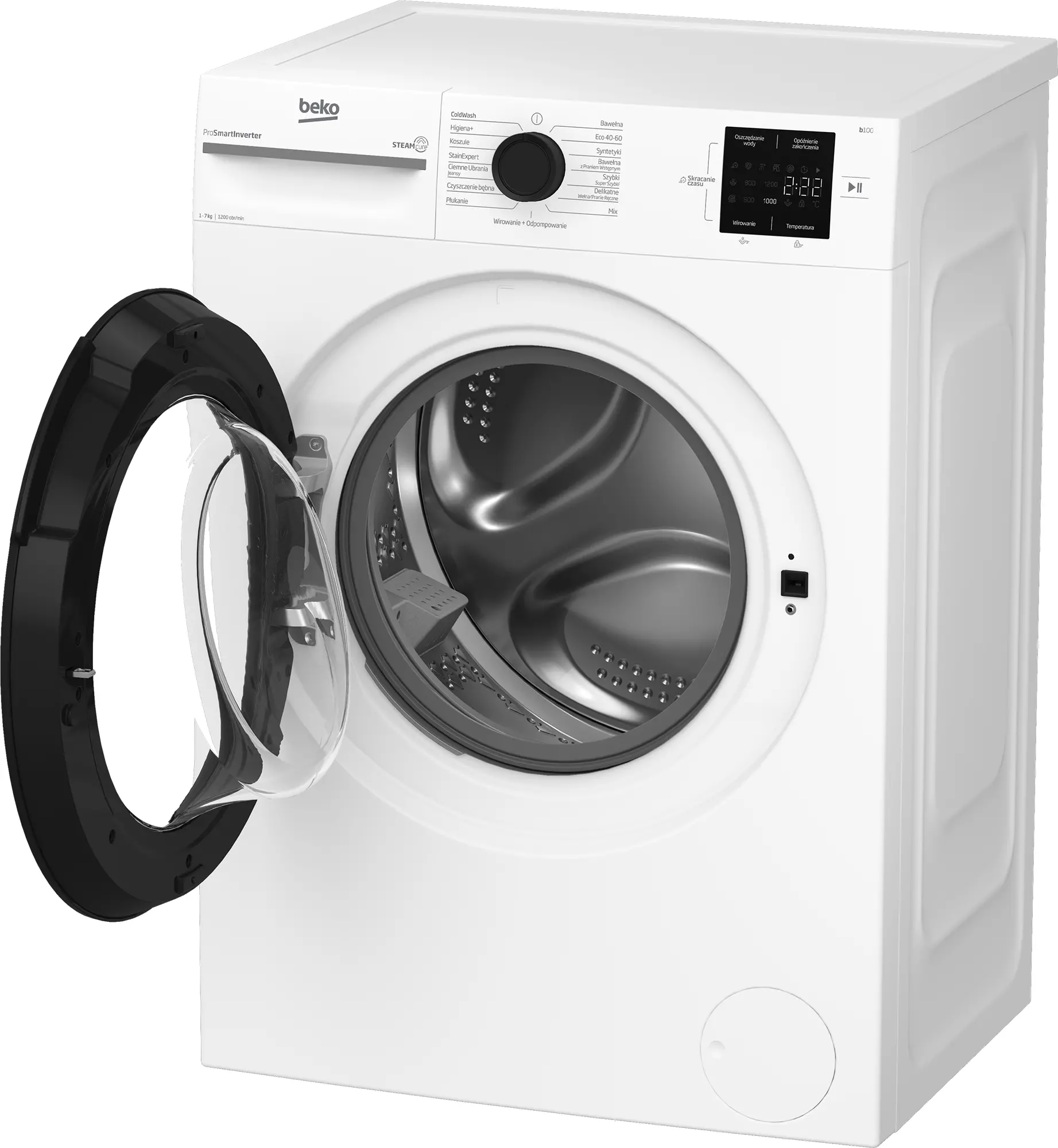 Pralka Beko b100 BM1WFU37225WPB Slim 7kg 1200obr/min