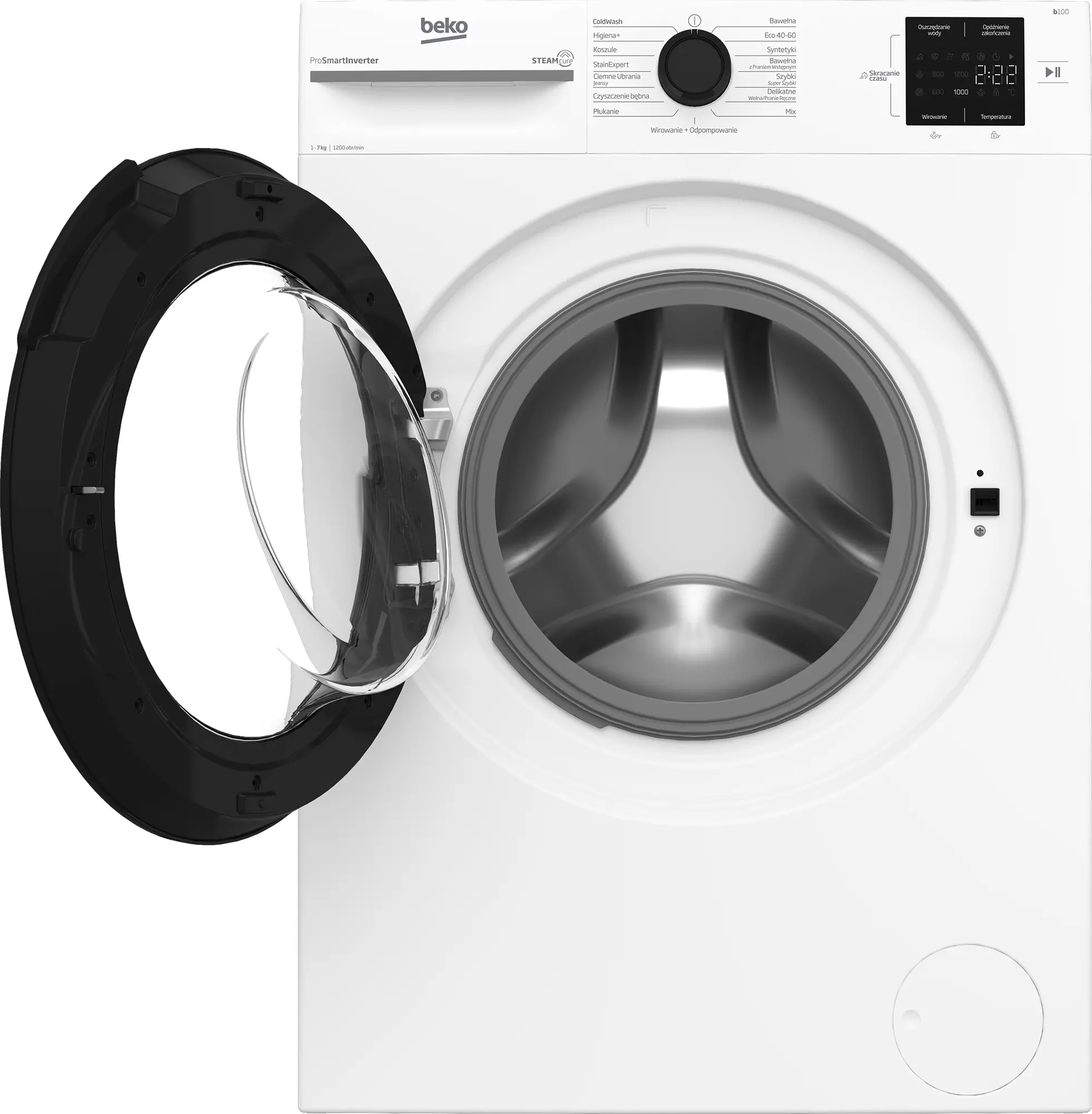 Pralka Beko b100 BM1WFU37225WPB Slim 7kg 1200obr/min