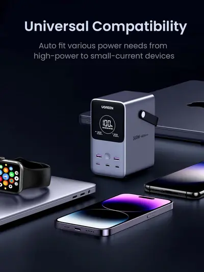 Powerbank UGREEN PB770 48000mAh, 300W Szary