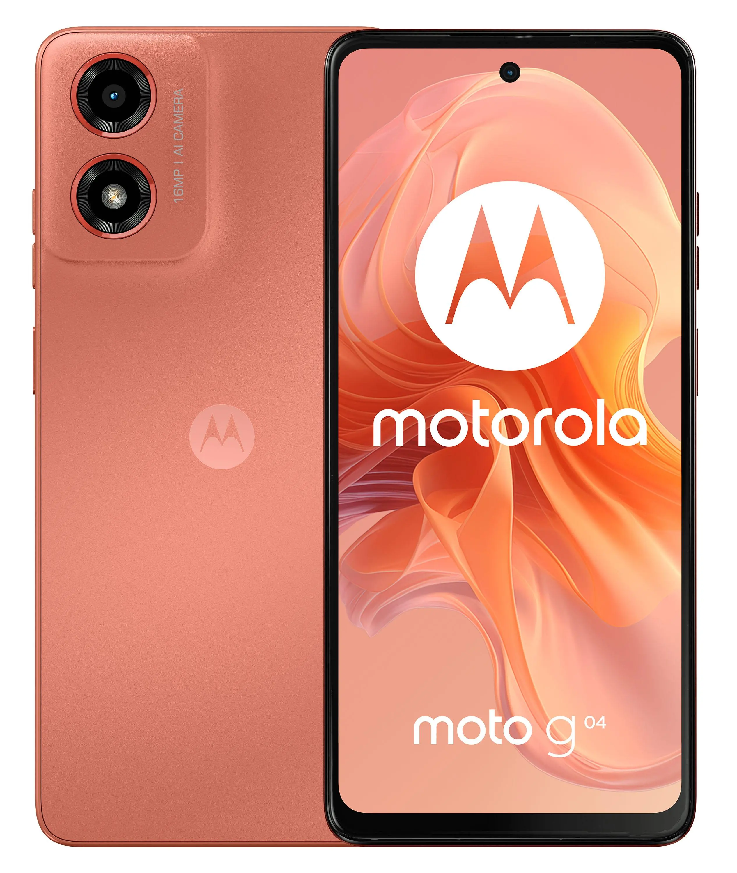 Smartfon Motorola moto g04 4/128GB 6,56" 90Hz 16Mpix Pomarańczowy