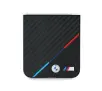 Etui BMW Carbon Tricolor do Z Flip 6 Czarny