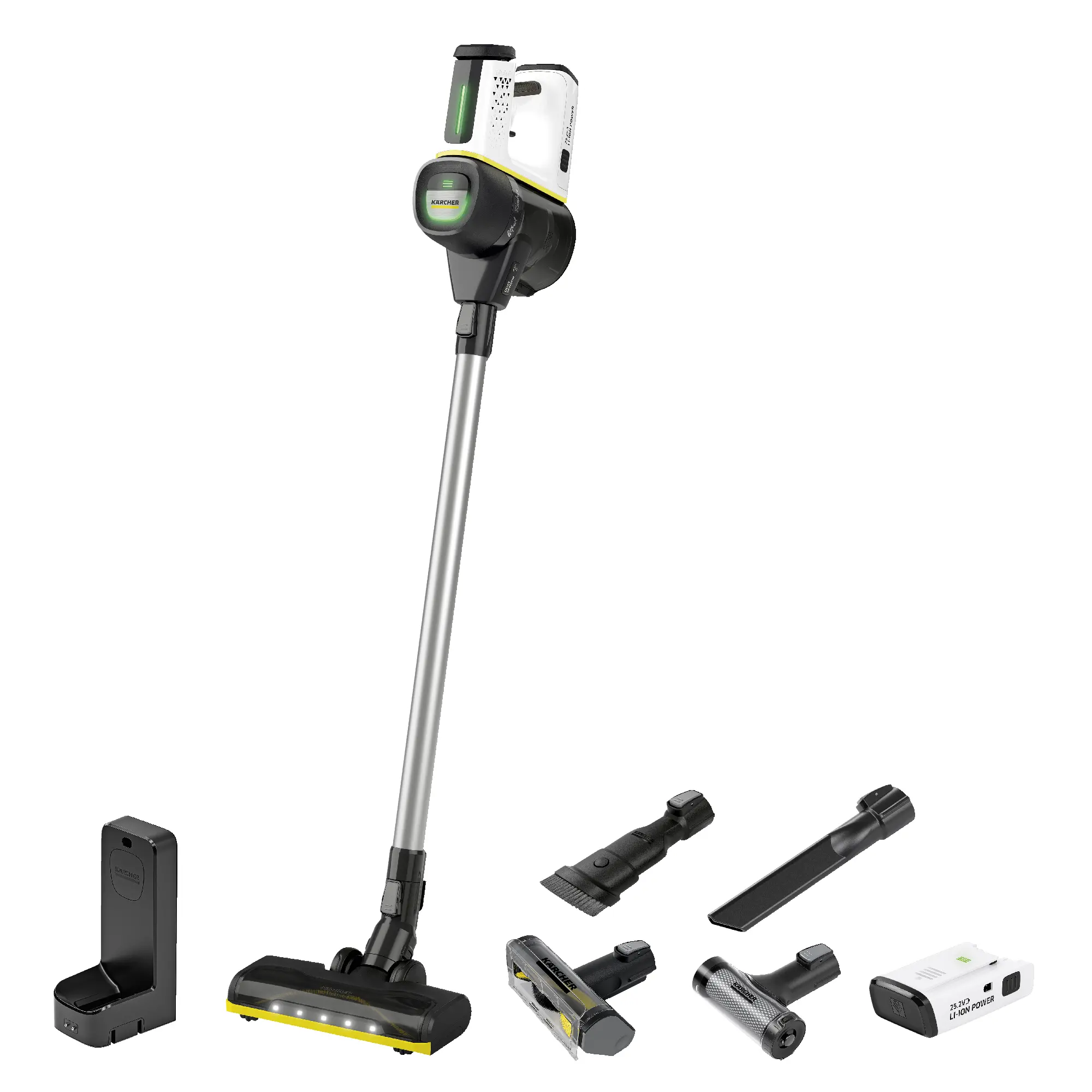 Odkurzacz Karcher VC 7 Signature Line 1.198-750.0 60min Wymienny akumulator Mini elektroszczotka