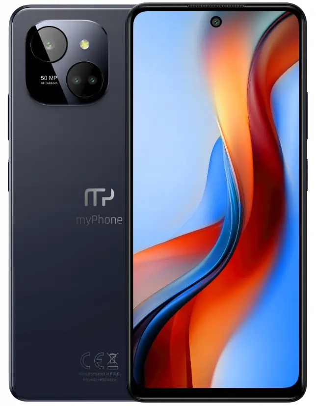 Smartfon myPhone N23 Plus 5G 6,78 120Hz 50Mpix Czarny