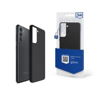 Etui 3mk Silicone Case do Samsung Galaxy S21 Plus Czarny