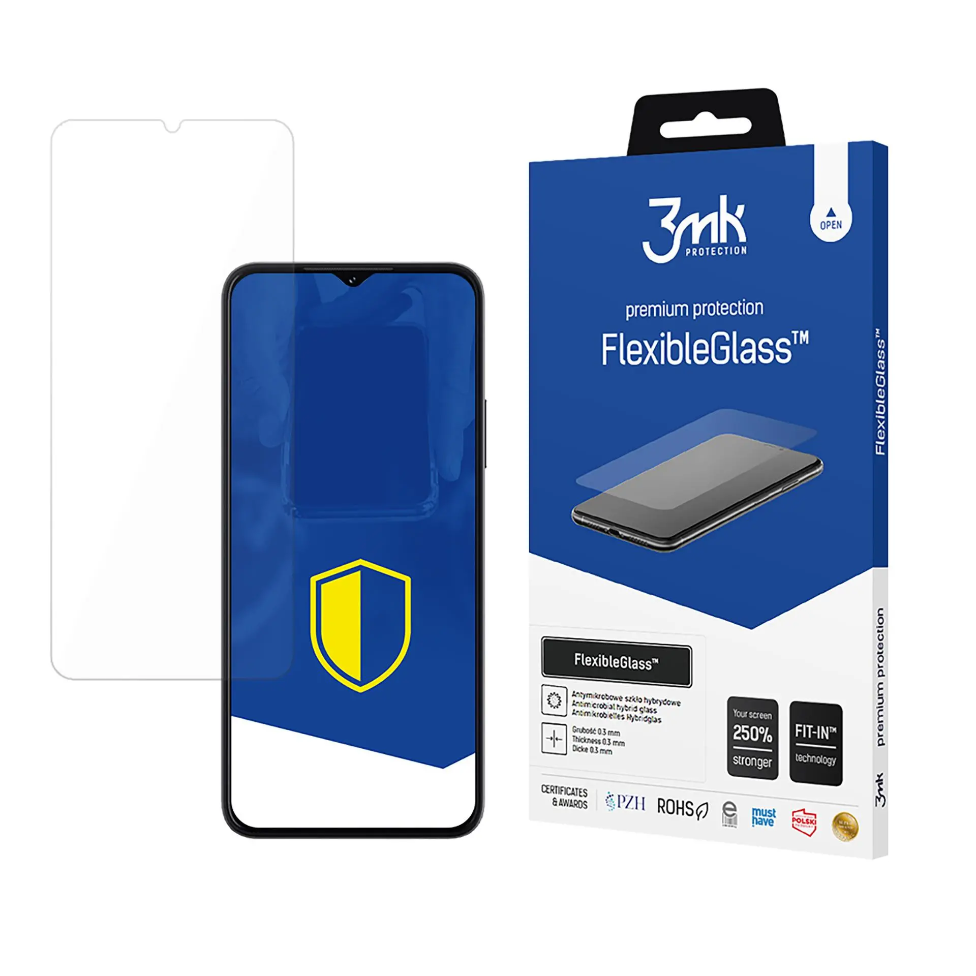 Szkło hybrydowe 3mk FlexibleGlass do Cubot Hafury V1