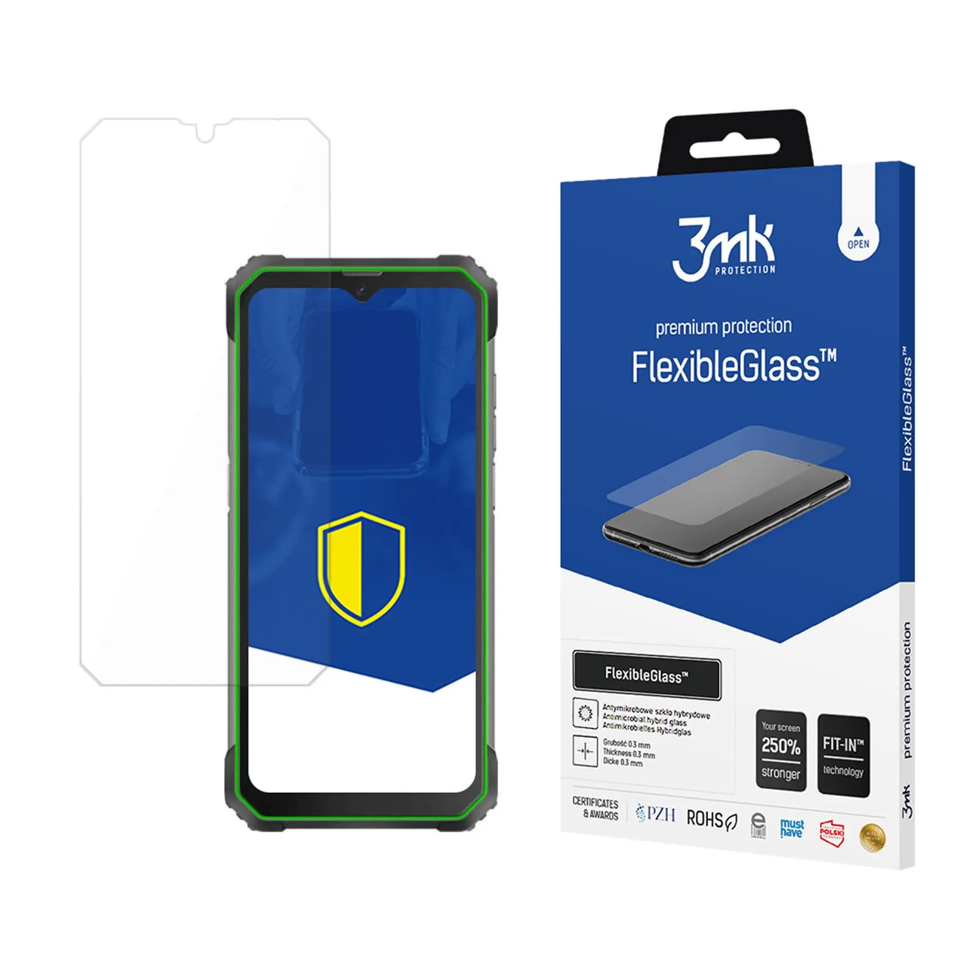 Szkło hybrydowe 3mk FlexibleGlass do Blackview BL8800 Pro